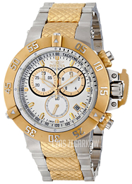 Invicta Subaqua Srebrny/Stal w kolorze różowego złota Ø50 mm 15947