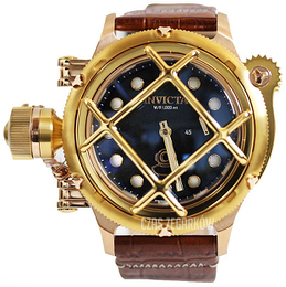 Invicta Niebieski/Skóra Ø52 mm 16158