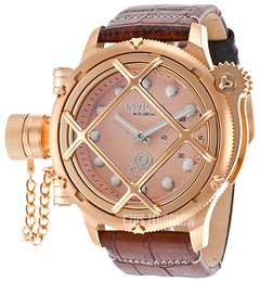 Invicta Russian Diver Różowe złoto/Skóra Ø52 mm 16350