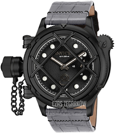 Invicta Russian Diver Czarny/Skóra Ø52 mm 16351