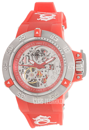 Invicta Subaqua Czerwony/Guma Ø42 mm 16774