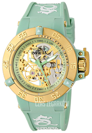 Invicta Subaqua Zielony/Guma Ø42 mm 16792