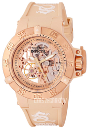 Invicta Subaqua Różowe złoto/Guma Ø42 mm 16796