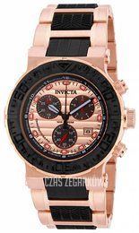 Invicta Ocean Reef Różowe złoto/Stal w kolorze różowego złota Ø46 mm 16864