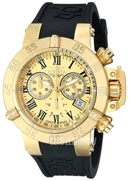 Invicta Subaqua Żółte złoto/Guma Ø42 mm 16881