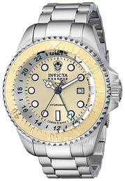 Invicta Reserve Żółte złoto/Stal Ø52 mm 16962