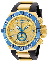 Invicta Subaqua Żółte złoto/Stal w odcieniu złota Ø50 mm 16983
