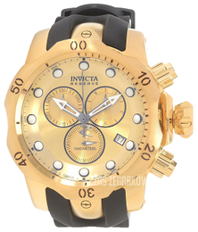 Invicta Venom Żółte złoto/Guma Ø53.7 mm 16985