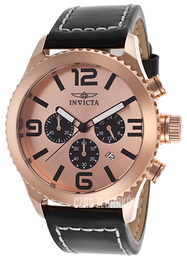 Invicta Specialty Różowe złoto/Skóra Ø46 mm 17075