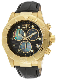 Invicta Pro Diver Czarny/Skóra Ø45 mm 1721