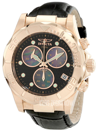 Invicta Pro Diver Czarny/Skóra Ø44 mm 1723