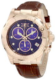 Invicta Pro Diver Niebieski/Skóra Ø44 mm 1724