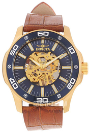 Invicta Specialty Niebieski/Skóra Ø45 mm 17260