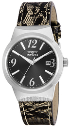 Invicta Angel Czarny/Skóra Ø36 mm 17299