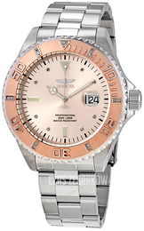 Invicta Pro Diver Różowe złoto/Stal Ø47 mm 17309