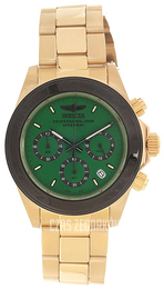 Invicta Speedway Zielony/Stal w odcieniu złota Ø39.5 mm 17315