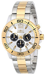 Invicta Pro Diver Srebrny/Stal w odcieniu złota Ø45 mm 17399