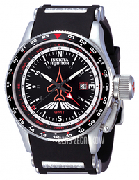 Invicta Aviator Czarny/Stal Ø48 mm 1753