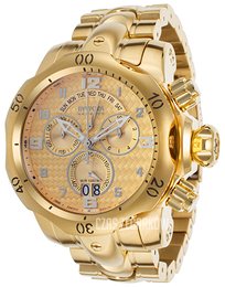 Invicta Venom Żółte złoto/Stal w odcieniu złota Ø53.7 mm 17633