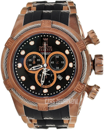 Invicta Jason Taylor Czarny/Stal w kolorze różowego złota Ø53 mm 17839
