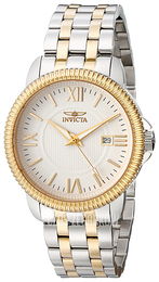 Invicta Specialty Biały/Stal w odcieniu złota Ø40 mm 18106