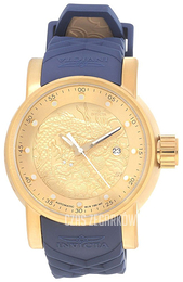 Invicta S1 Żółte złoto/Guma Ø48 mm 18215