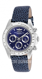 Invicta Speedway Niebieski/Skóra Ø39.5 mm 18361
