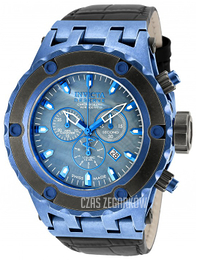 Invicta Subaqua Niebieski/Skóra Ø52 mm 18457