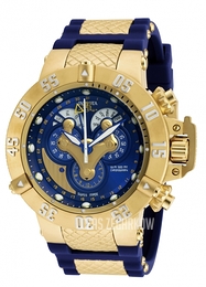 Invicta Subaqua Niebieski/Stal w odcieniu złota Ø50 mm 18521