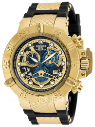 Invicta Subaqua Czarny/Stal w odcieniu złota Ø50 mm 18526