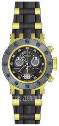 Invicta Subaqua Czarny/Stal w odcieniu złota Ø52 mm 18554