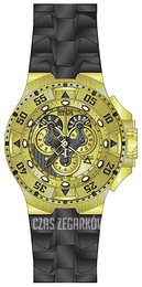 Invicta Excursion Żółte złoto/Guma Ø50 mm 18557