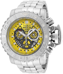 Invicta Sea Hunter Żółty/Stal Ø58 mm 18823