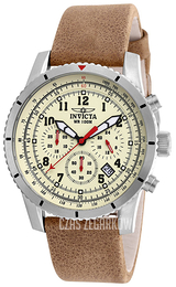 Invicta Aviator Szampański/Skóra Ø48 mm 18923