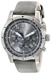 Invicta Aviator Szary/Skóra Ø48 mm 18924