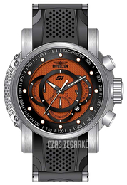 Invicta S1 Pomarańczowy/Guma Ø52 mm 19322