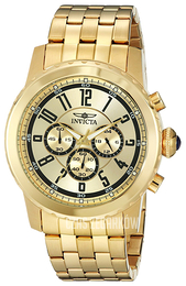 Invicta Specialty Żółte złoto/Stal w odcieniu złota Ø50 mm 19465