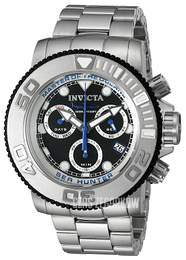 Invicta Czarny/Stal Ø50 mm 19601