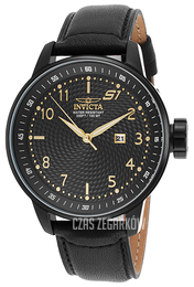 Invicta S1 Czarny/Skóra Ø48 mm 19618