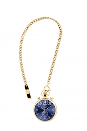 Invicta Vintage Niebieski/Stal w odcieniu złota Ø50 mm 19673