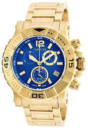 Invicta Reserve Niebieski/Stal w odcieniu złota Ø48 mm 19692