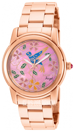 Invicta Angel Różowy/Stal w kolorze różowego złota Ø38 mm 19886