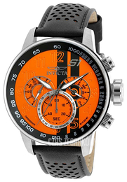 Invicta S1 Pomarańczowy/Skóra Ø48 mm 19898