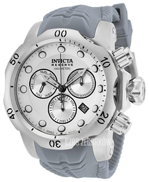 Invicta Venom Srebrny/Guma Ø53 mm 19914