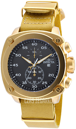 Invicta Aviator Czarny/Skóra Ø54 mm 20061SYB