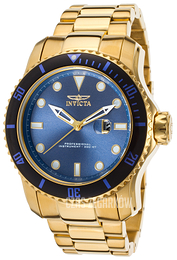 Invicta Pro Diver Niebieski/Stal w odcieniu złota Ø48 mm 20097