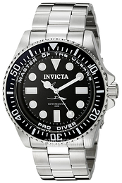 Invicta Pro Diver Czarny/Stal Ø43 mm 20119