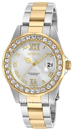 Invicta Pro Diver Srebrny/Stal w odcieniu złota Ø38 mm 20215