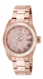 Invicta Angel Różowe złoto/Stal w kolorze różowego złota Ø40 mm 20317