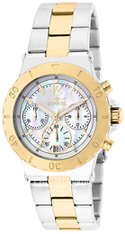 Invicta Specialty Biały/Stal w odcieniu złota Ø38 mm 21409